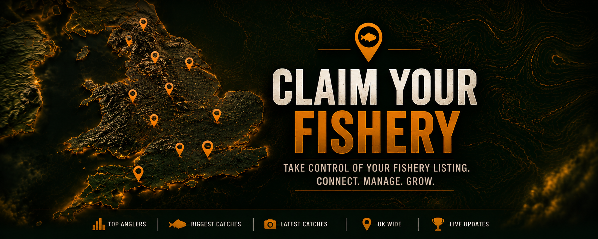 Claim your fishery on Hooked